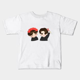 flower vkook Kids T-Shirt